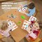 42 Pieces 5D Diamond Art Stickers Kits for Kids Boys and Girls Ages 6-8 10-12 Easy to DIY Creative Mosaic Sticker Craft by Numbers Kits for Kids and Adult Beginners (Animal)
